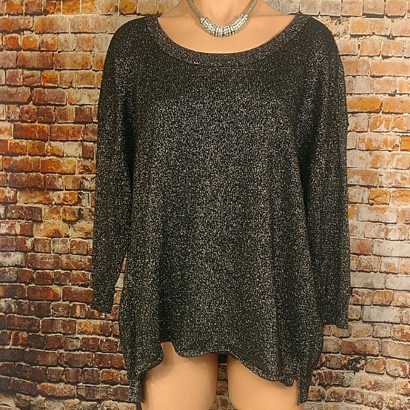 Sweaters - Metallic Glitter Sweater XL